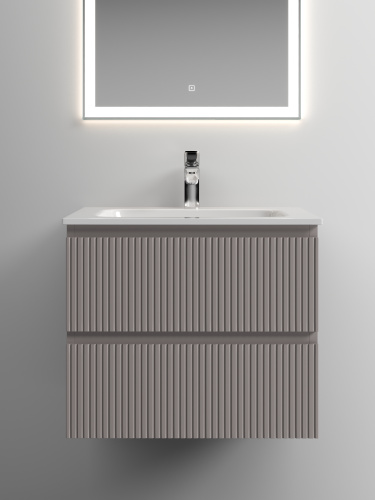 Тумба под раковину Sancos SNOB T SNT60SM 59х45х50 подвесная цвет бежевый - фото 5